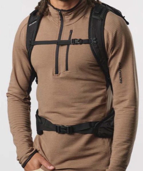 SALOMON（サロモン）の「【SALOMON】TRAILBLAZER 30／サロモン トレイルブレイザー30L バックパック（バックパック/リュック・メンズ・ブラック・FREE）」の4枚目の写真