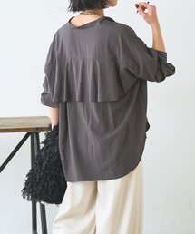 Jena espace merveilleux | 【リバイバル】後ろヨークラッフルシャツ(シャツ/ブラウス)