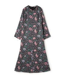 SOULEIADO | ポリエステルサテンプリント ソフトマーメイドワンピース(ワンピース)