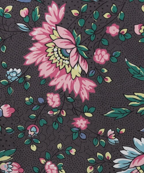 SOULEIADO（ソレイアード）の「ポリエステルサテンプリント ソフトマーメイドワンピース（ワンピース・レディース・グレー系その他2・36）」の9枚目の写真