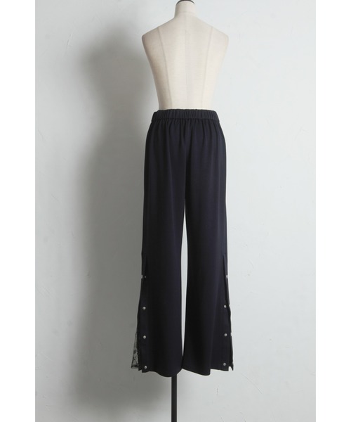 ARVELLIA(アルベリア)の「LACE REVEAL SNAP PANTS(その他パンツ・レディース・ネイビー/ブラック・M)」の21枚目の写真