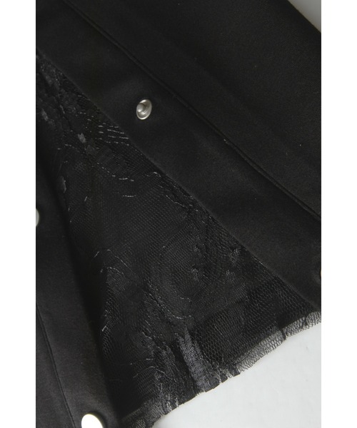 ARVELLIA(アルベリア)の「LACE REVEAL SNAP PANTS(その他パンツ・レディース・ネイビー/ブラック・M)」の3枚目の写真