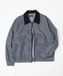 BIG MIKE（ビッグマイク）の「BIG MIKE デニム/ヒッコリー トラッカージャケット（デニムジャケット）」