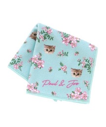 PAUL & JOE ACCESSOIRES（ポールアンドジョーアクセソワ）の「ポール ＆ ジョー アクセソワ スマホ拭きハンカチ  <フラワーヌネット>（ハンカチ/ハンドタオル）」