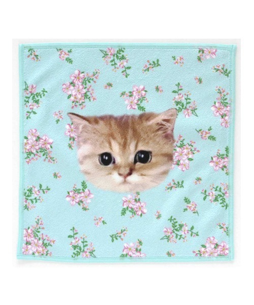 PAUL & JOE ACCESSOIRES（ポールアンドジョーアクセソワ）の「ポール ＆ ジョー アクセソワ スマホ拭きハンカチ  <フラワーヌネット>（ハンカチ/ハンドタオル・レディース・イエロー/グリーン/アイボリー・FREE）」の7枚目の写真