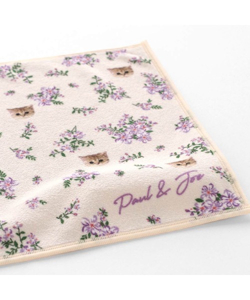 PAUL & JOE ACCESSOIRES（ポールアンドジョーアクセソワ）の「ポール ＆ ジョー アクセソワ スマホ拭きハンカチ  <フラワーヌネット>（ハンカチ/ハンドタオル・レディース・イエロー/グリーン/アイボリー・FREE）」の10枚目の写真