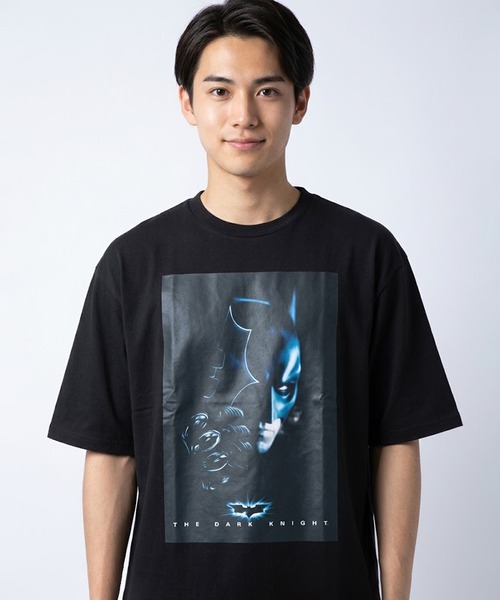 RAT EFFECT(ラットエフェクト)の「RAT EFFECT/ラットエフェクト メンズ THE DAKR KNIGHT Tシャツ(Tシャツ/カットソー・メンズ・ブラック系その他/ブラック系その他2・M/L)」の2枚目の写真