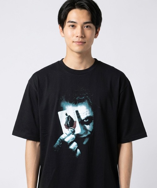 RAT EFFECT(ラットエフェクト)の「RAT EFFECT/ラットエフェクト メンズ THE DAKR KNIGHT Tシャツ(Tシャツ/カットソー・メンズ・ブラック系その他/ブラック系その他2・M/L)」の1枚目の写真