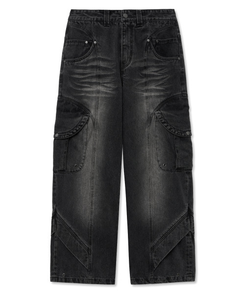 IDWS(アイドンワナセル)の「Pryer Cargo Denim Pants Black(デニムパンツ・レディース・その他・0/1/2)」の22枚目の写真