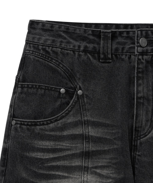 IDWS(アイドンワナセル)の「Pryer Cargo Denim Pants Black(デニムパンツ・レディース・その他・0/1/2)」の16枚目の写真