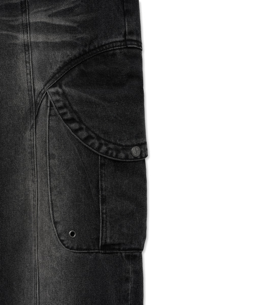 IDWS(アイドンワナセル)の「Pryer Cargo Denim Pants Black(デニムパンツ・レディース・その他・0/1/2)」の17枚目の写真