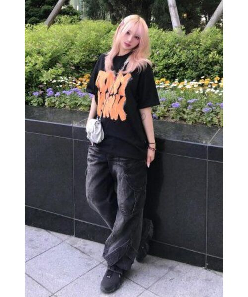 IDWS(アイドンワナセル)の「Pryer Cargo Denim Pants Black(デニムパンツ・レディース・その他・0/1/2)」の11枚目の写真