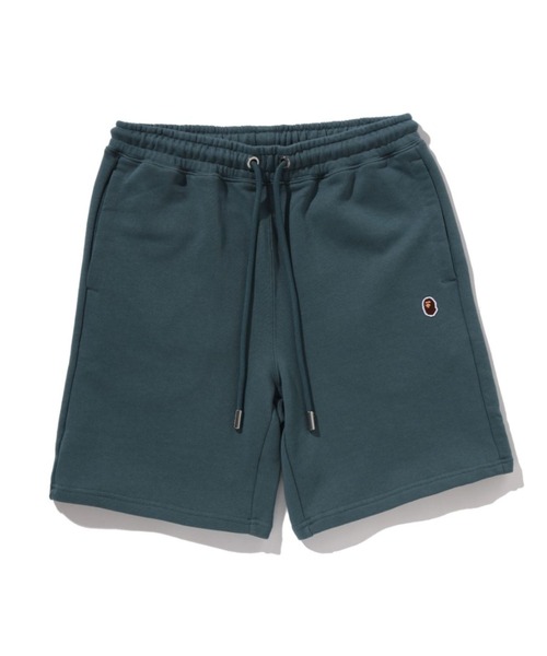 A BATHING APE（アベイシングエイプ）の「ONE POINT REGULAR FIT SWEAT SHORTS（その他パンツ・メンズ・グレー/アイボリー/ブラック/グリーン・SMALL/MEDIUM/X-LARGE/XX-LARGE/LARGE）」の4枚目の写真