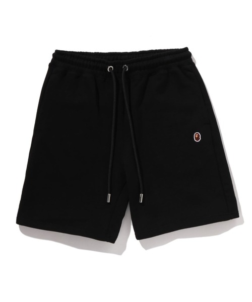 A BATHING APE（アベイシングエイプ）の「ONE POINT REGULAR FIT SWEAT SHORTS（その他パンツ・メンズ・グレー/アイボリー/ブラック/グリーン・SMALL/MEDIUM/X-LARGE/XX-LARGE/LARGE）」の3枚目の写真