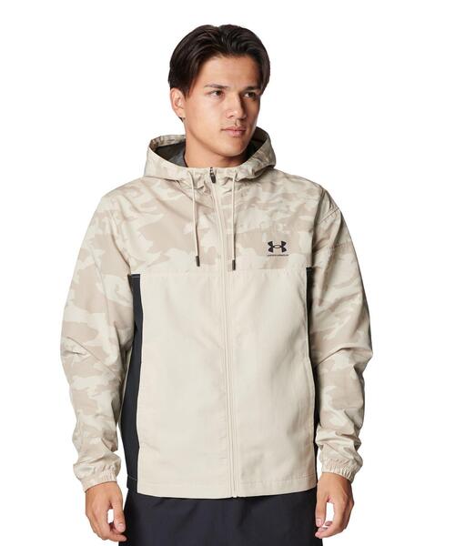 UNDER ARMOUR(アンダーアーマー)の「UAメッシュ ライナー ノベルティ ジャケット(ライフスタイル/メンズ)(その他アウター・メンズ・ブラウン系・M/3XL/XL/2XL/L)」の1枚目の写真