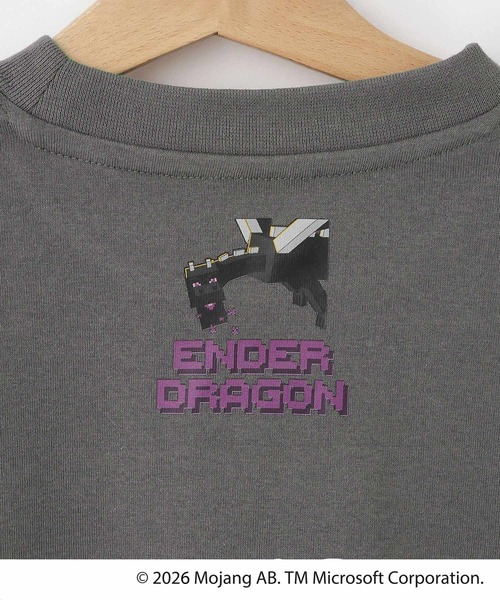 SHOO・LA・RUE（シューラルー）の「【マインクラフト】アソートプリントロンT（Tシャツ/カットソー・キッズ・チャコールグレー/ブラック/ホワイト・10/11/12/13/14/15 ）」の14枚目の写真