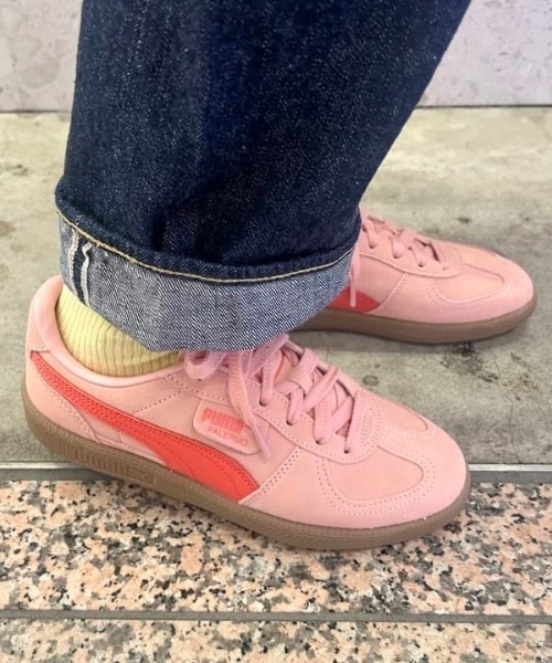 PUMA(プーマ)の「【7/16値下げ】PUMA / PALERMO(スニーカー・レディース・ピンク・24.5/24/23.5)」の3枚目の写真