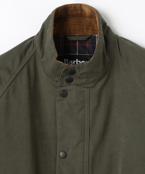 Barbour(バブアー)の「Barbour/バブアー Peached Blouson Transport(ブルゾン・メンズ・オリーブ/ブラック・42/40/38)」の4枚目の写真