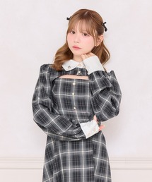 フタツククリ　ラインボレロ　ブラウス ふわり、風をまとう」3WAYボレロブラウス（ブラック、ラベンダー