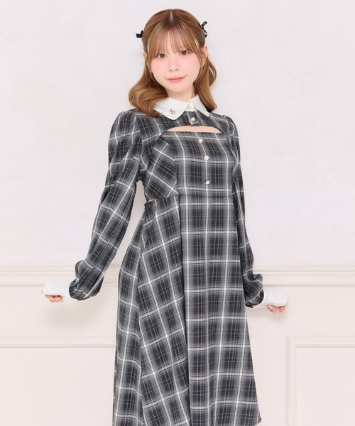 apres jour(アプレジュール)の「【ワンピース別売り】チャーム付きショートボレロブラウス(シャツ/ブラウス・レディース・ブラック系その他/ブラック/ブラウン系その他/オフホワイト・X-LARGE/フリー)」の19枚目の写真