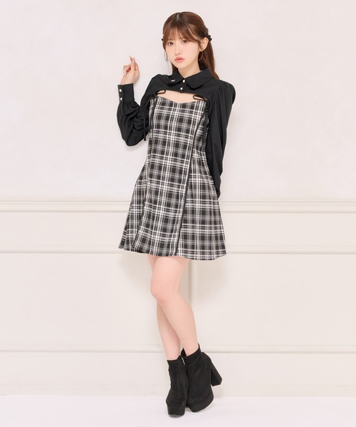 apres jour(アプレジュール)の「【ワンピース別売り】チャーム付きショートボレロブラウス(シャツ/ブラウス・レディース・ブラック系その他/ブラック/ブラウン系その他/オフホワイト・X-LARGE/フリー)」の10枚目の写真