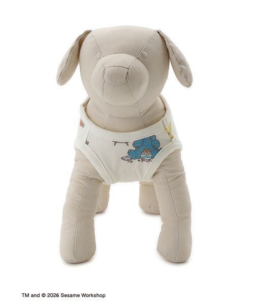 gelato pique(ジェラートピケ)の「【SESAME STREET】【CAT&DOG】カットソープルオーバー(リード/ハーネス/首輪・レディース・オフホワイト・S/M/L)」の12枚目の写真