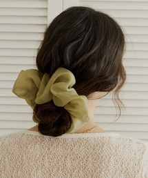 OLUN�i�I�����j�́u�fOLUN�f logo scrunchie/�fOLUN�f���S�h�J�V�A�[�V���V���i�V���V���j�v