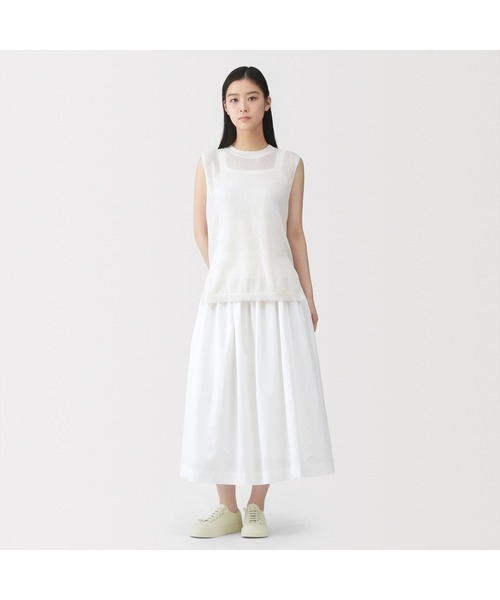 MUJI Labo(ムジラボ)の「〔MUJI Labo〕婦人 キャンバス ローカットスニーカー(スニーカー・レディース・アイボリー/グレー・22.5cm/23.0cm/23.5cm/24.0cm/25.0cm)」の16枚目の写真