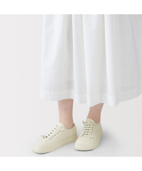 MUJI Labo(ムジラボ)の「〔MUJI Labo〕婦人 キャンバス ローカットスニーカー(スニーカー・レディース・アイボリー/グレー・22.5cm/23.0cm/23.5cm/24.0cm/25.0cm)」の15枚目の写真