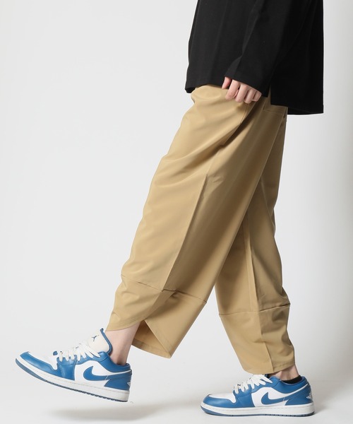 ARCADE（アーケード）の「TPU 接触冷感 UVカット ドライストレッチ 撥水クロップドサルエルパンツ / バルーンパンツ アラジンパンツ（その他パンツ・メンズ・ブラック/ライトカーキ/ベージュ/ネイビー・LL/L/M）」の2枚目の写真