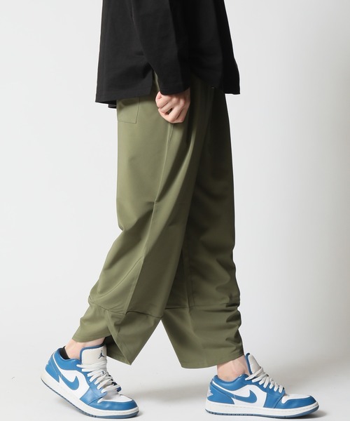 ARCADE（アーケード）の「TPU 接触冷感 UVカット ドライストレッチ 撥水クロップドサルエルパンツ / バルーンパンツ アラジンパンツ（その他パンツ・メンズ・ブラック/ライトカーキ/ベージュ/ネイビー・LL/L/M）」の6枚目の写真