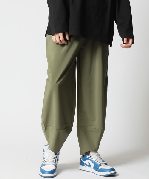 ARCADE（アーケード）の「TPU 接触冷感 UVカット ドライストレッチ 撥水クロップドサルエルパンツ / バルーンパンツ アラジンパンツ（その他パンツ・メンズ・ブラック/ライトカーキ/ベージュ/ネイビー・LL/L/M）」の7枚目の写真