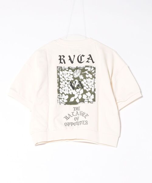 RVCA(ルーカ)の「RVCA/ルーカ レディース 半袖 Tシャツ スウェット BG043003(スウェット・レディース・ブラック/ストーン/オフホワイト・S/M)」の4枚目の写真
