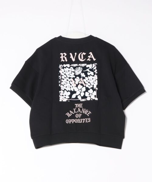 RVCA(ルーカ)の「RVCA/ルーカ レディース 半袖 Tシャツ スウェット BG043003(スウェット・レディース・ブラック/ストーン/オフホワイト・S/M)」の6枚目の写真