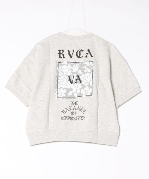 RVCA(ルーカ)の「RVCA/ルーカ レディース 半袖 Tシャツ スウェット BG043003(スウェット・レディース・ブラック/ストーン/オフホワイト・S/M)」の5枚目の写真