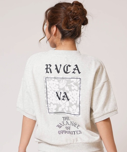 RVCA(ルーカ)の「RVCA/ルーカ レディース 半袖 Tシャツ スウェット BG043003(スウェット・レディース・ブラック/ストーン/オフホワイト・S/M)」の3枚目の写真