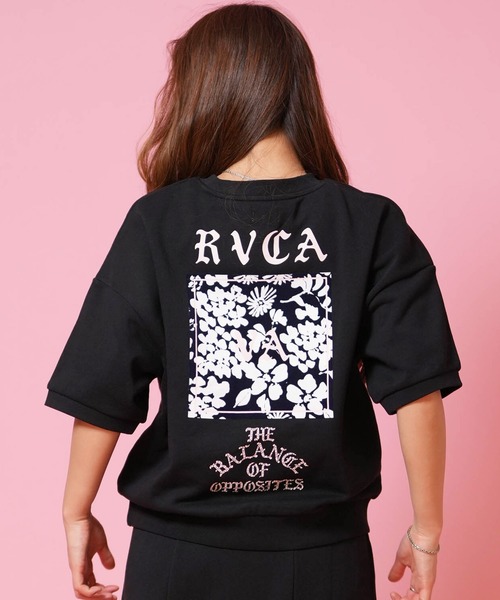 セール】RVCA/ルーカ レディース 半袖 Tシャツ スウェット BG043003