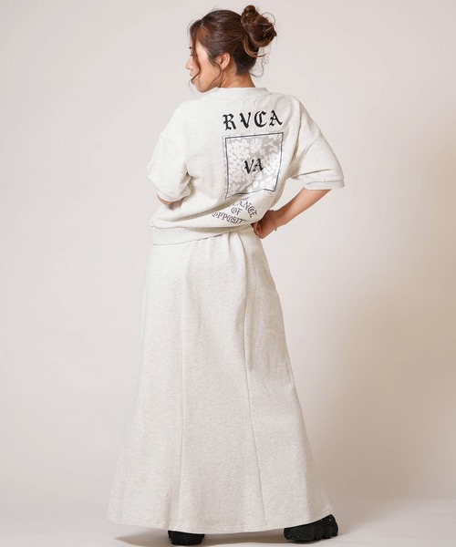 RVCA(ルーカ)の「RVCA/ルーカ レディース 半袖 Tシャツ スウェット BG043003(スウェット・レディース・ブラック/ストーン/オフホワイト・S/M)」の13枚目の写真