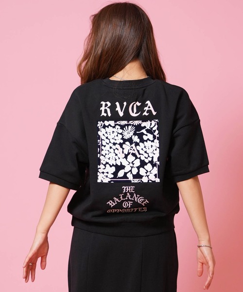 RVCA(ルーカ)の「RVCA/ルーカ レディース 半袖 Tシャツ スウェット BG043003(スウェット・レディース・ブラック/ストーン/オフホワイト・S/M)」の17枚目の写真