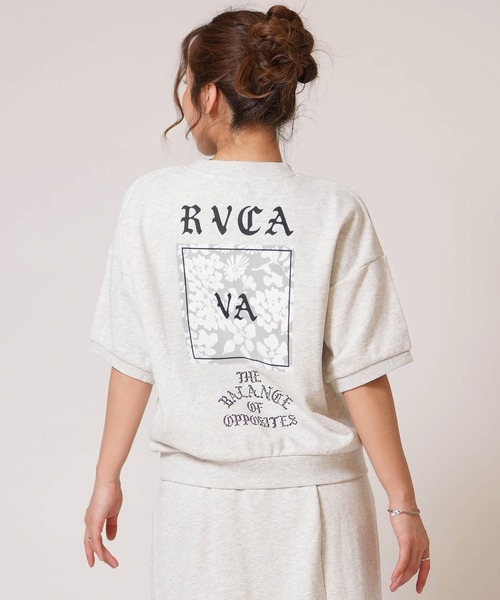 RVCA(ルーカ)の「RVCA/ルーカ レディース 半袖 Tシャツ スウェット BG043003(スウェット・レディース・ブラック/ストーン/オフホワイト・S/M)」の11枚目の写真