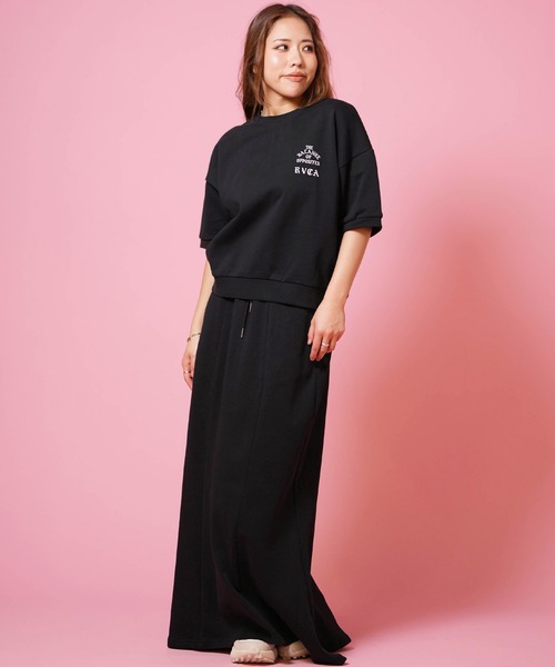 RVCA(ルーカ)の「RVCA/ルーカ レディース 半袖 Tシャツ スウェット BG043003(スウェット・レディース・ブラック/ストーン/オフホワイト・S/M)」の18枚目の写真