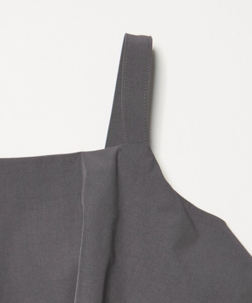 green label relaxing(グリーンレーベルリラクシング)の「ラッフルサロペット/ キッズ 140cm-150cm(サロペット/オーバーオール・キッズ・ライトグレー/ダークグレー・150cm/140cm)」の6枚目の写真