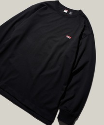 NANGA / ナンガ ECO HYBRID BOX LOGO EMBROIDERY L/S TEE (UNISEX) エコハイブリッド ボックスロゴ エンブロイダリー ロングスリーブTシャツ
