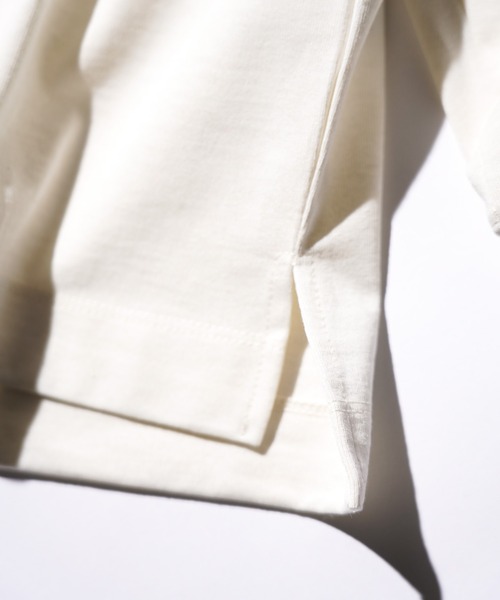 NANGA(ナンガ)の「NANGA / ナンガ ECO HYBRID BOX LOGO EMBROIDERY L/S TEE (UNISEX) エコハイブリッド ボックスロゴ エンブロイダリー ロングスリーブTシャツ(Tシャツ/カットソー・メンズ・ホワイト/ネイビー/ブラック・MEDIUM/LARGE/X-LARGE)」の13枚目の写真