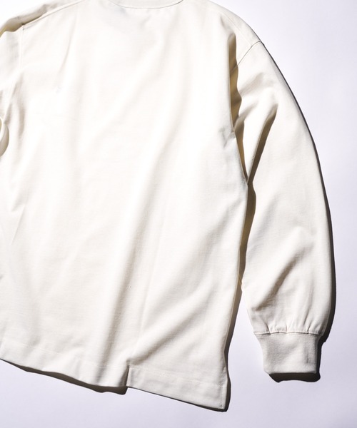 NANGA(ナンガ)の「NANGA / ナンガ ECO HYBRID BOX LOGO EMBROIDERY L/S TEE (UNISEX) エコハイブリッド ボックスロゴ エンブロイダリー ロングスリーブTシャツ(Tシャツ/カットソー・メンズ・ホワイト/ネイビー/ブラック・MEDIUM/LARGE/X-LARGE)」の15枚目の写真