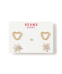 サンバーストハート セットピアス