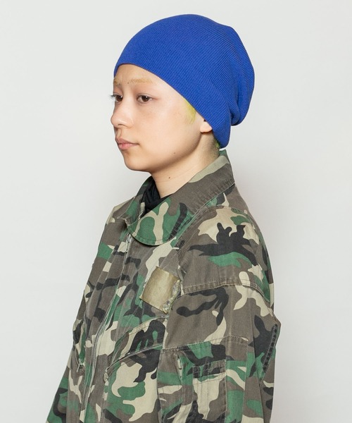 CA4LA(カシラ)の「COOL MAX BEANIE7(ニットキャップ/ビーニー・メンズ・ブラック/ブルー/ブラウン/ピンク・ONESIZE)」の7枚目の写真
