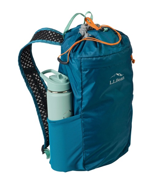 L.L.Bean(エルエルビーン)の「ストアウェイ・ウルトラライト・ドローコード・デイ・パック(バックパック/リュック・レディース・ブルーグリーン/ネイビー/ブラック・ONE SIZE)」の7枚目の写真