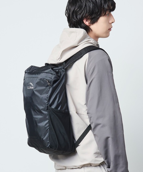 L.L.Bean(エルエルビーン)の「ストアウェイ・ウルトラライト・ドローコード・デイ・パック(バックパック/リュック・レディース・ブルーグリーン/ネイビー/ブラック・ONE SIZE)」の13枚目の写真