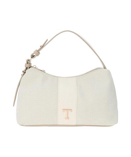 Te chichi（テチチ）の「Tメタルワンハンドルバッグ（ハンドバッグ・レディース・ブラック/オフホワイト・F）」の9枚目の写真